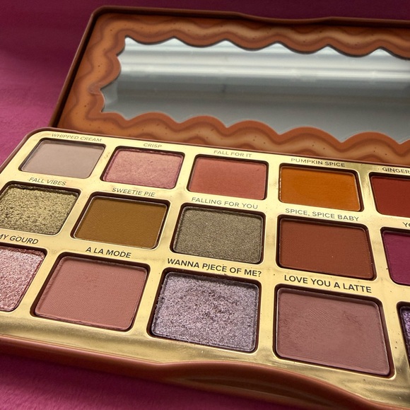 Limited Edition Scented: Too Faced Pumpkin Spice Eye Shadow Palette - Picture 10 of 13